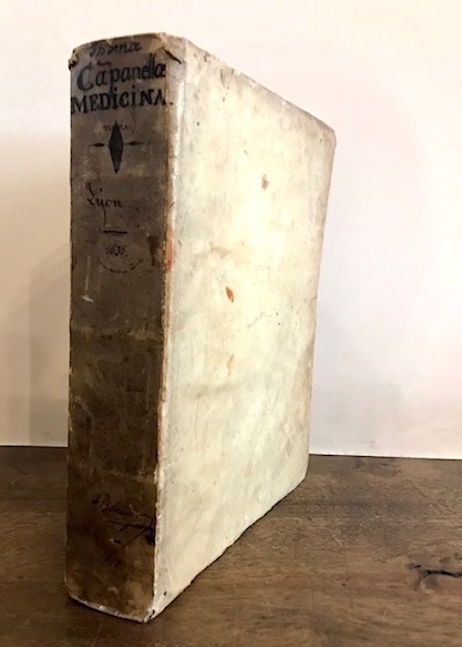 Tommaso Campanella Thomae Campanellae stylens. ord. praedic. Medicinalium, juxta propria principia, Libri septem. Opus non solum medicis, sed omnibus naturae et privatae valetudinis studiosis utilissimum 1635 Lugduni ex Officina Ioannis Pillehotte, sumptibus Ioannis Caffin, & Francisci Plaignard